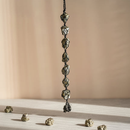 Pyrite 7 Cluster Hanger