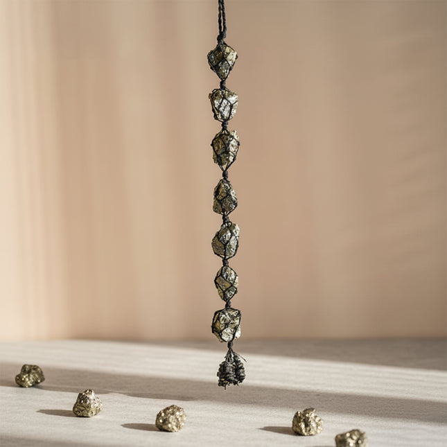 Pyrite 7 Cluster Hanger