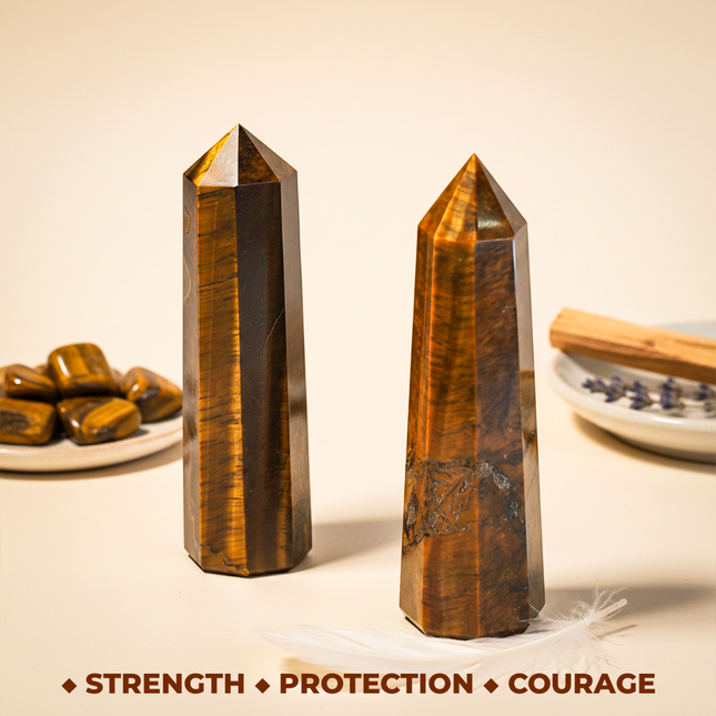 Tiger Eye Wand
