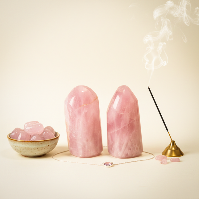 Rose Quartz Free Form