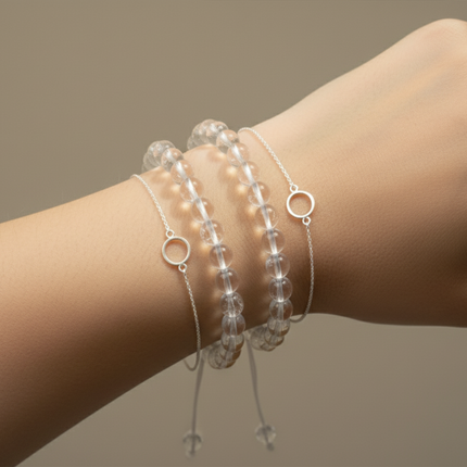 Clear Crystal - Single Dori Bracelet
