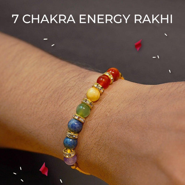 7 Chakra Energy Rakhi (Root to Crown)