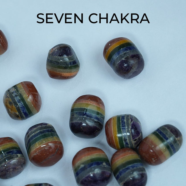 7 Chakra Tumble Stones – Balance, Align & Elevate Your Energy