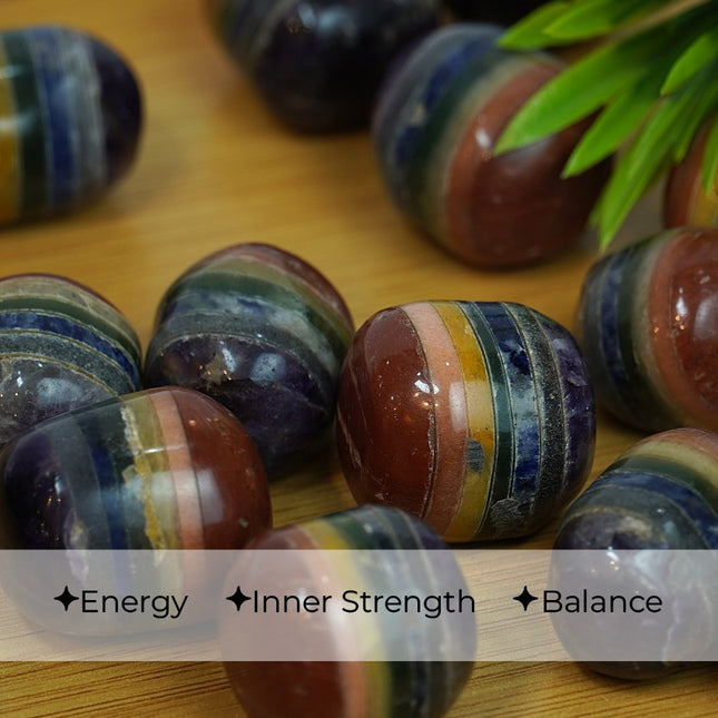 7 Chakra Tumble Stones – Balance, Align & Elevate Your Energy