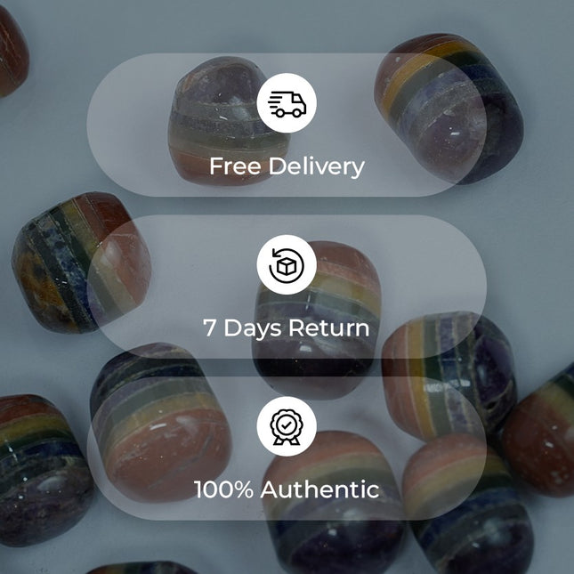 7 Chakra Tumble Stones – Balance, Align & Elevate Your Energy
