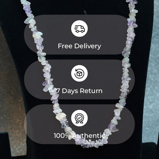 Natural Ametrine Chips Mala