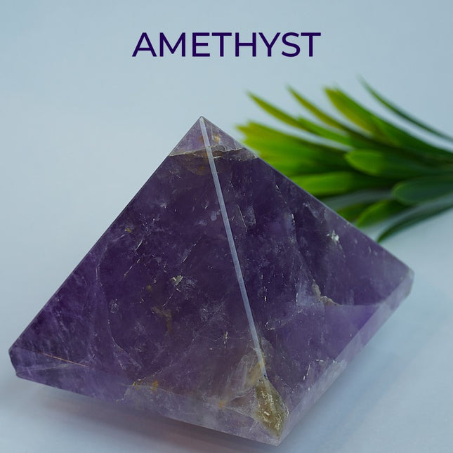 Amethyst Crystal Pyramid