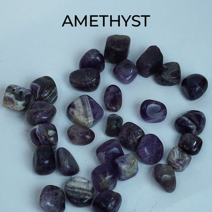 Natural Amethyst Tumble Stones