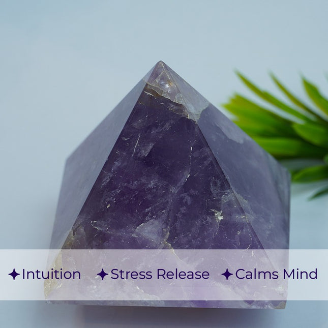 Amethyst Crystal Pyramid