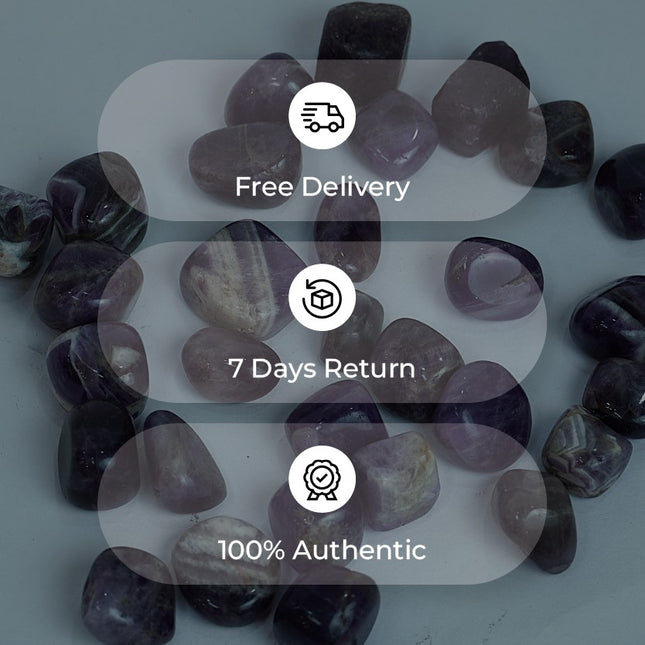Natural Amethyst Tumble Stones