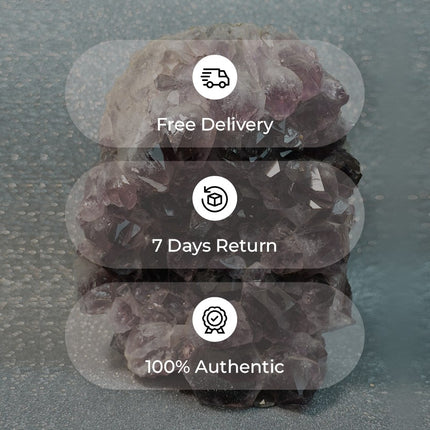 💜 Natural Amethyst Cluster – 7.8 kg