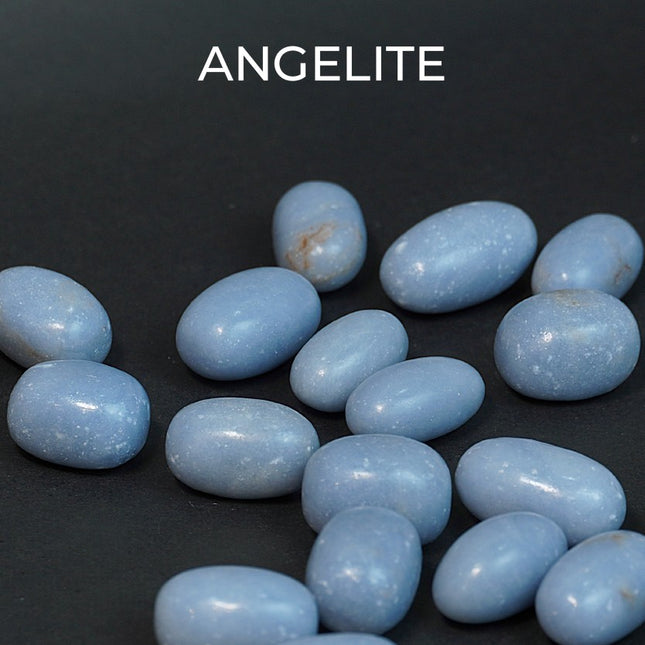 🌟 Angelite Star Tumble – Serenity • Angelic Connection • Inner Peace