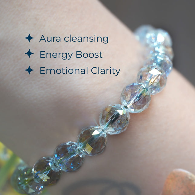 Aura Natural Diamond Cut Bracelet – Radiate Light, Elevate Energy