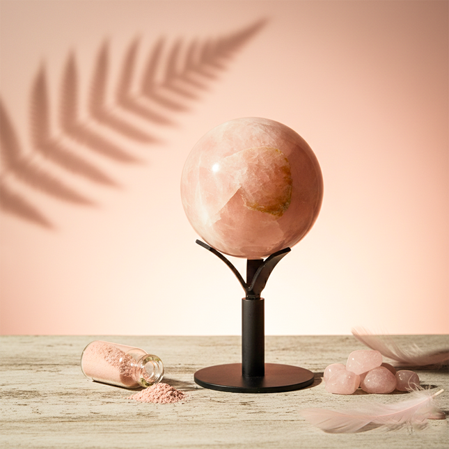 Rose Quartz Crystal 9.9 Kg Ball – Stone of Love, Harmony & Emotional Healing