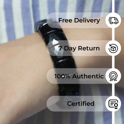Black Onyx Designer Beads Bracelet – Strength | Protection | Style