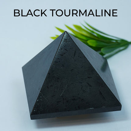 Black Tourmaline Pyramid