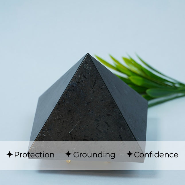 Black Tourmaline Pyramid