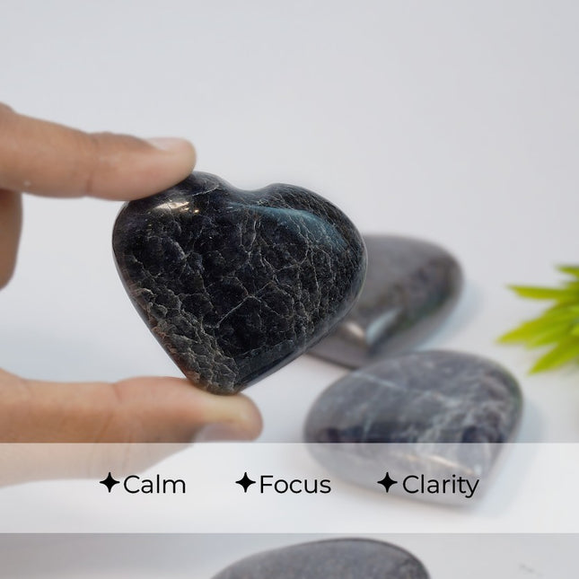 Blue Aventurine Big Heart Stone