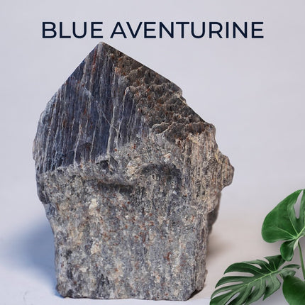 Blue Aventurine Raw Crystal Points