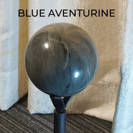 Blue Aventurine 7.9 Kg Ball – Calm, Communication & Spiritual Clarity
