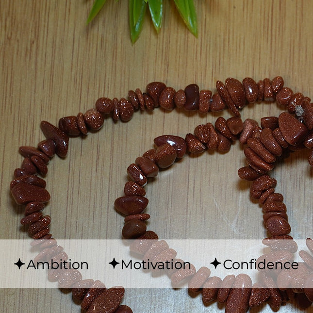 Brown Sunsitara Chips Mala