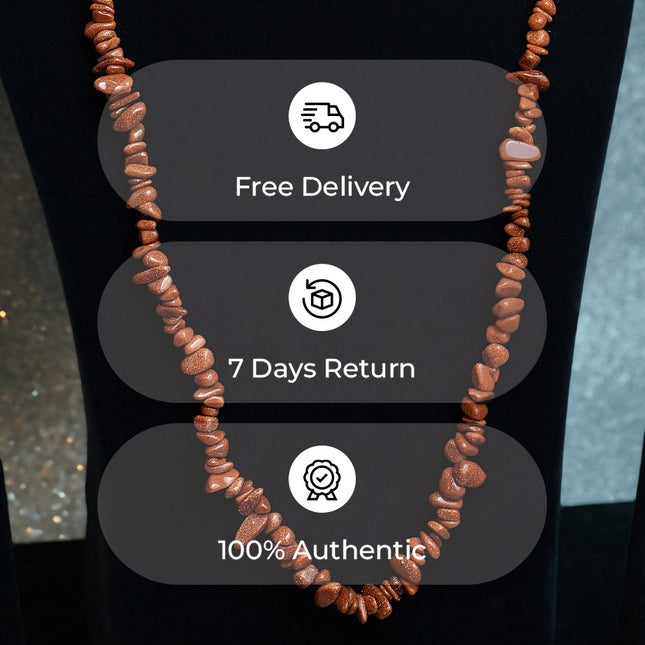 Brown Sunsitara Chips Mala