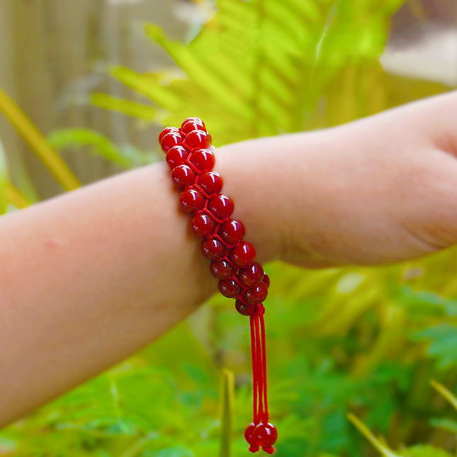 Double Dori – Carnelian Natural Bracelet