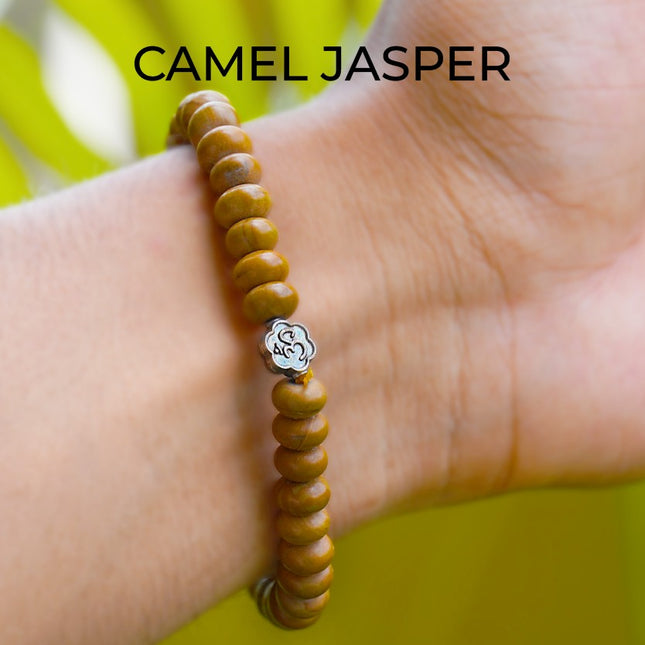 Camel Jasper Wati Bracelet