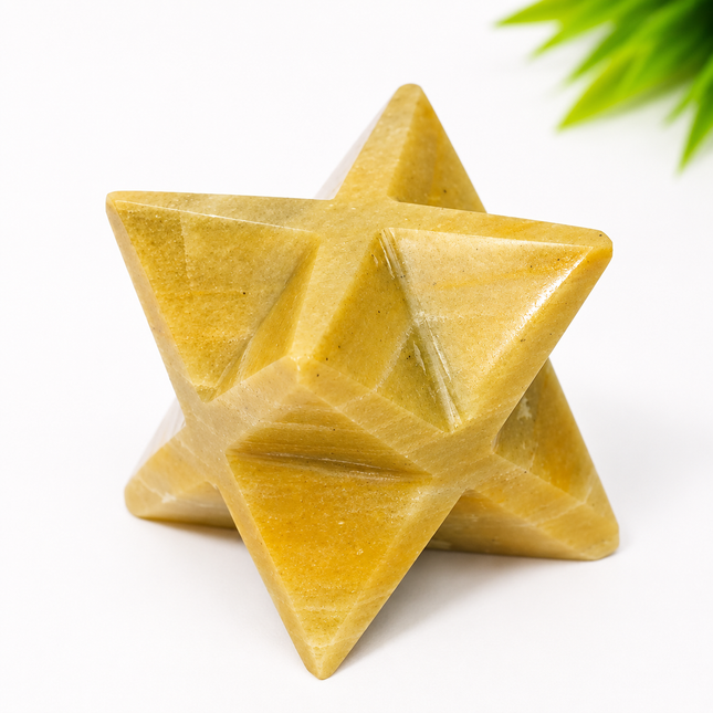 Yellow Aventurine Merkaba Big Star