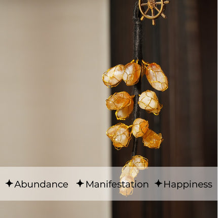 Citrine Hanger  | Energize Your Space with Abundance