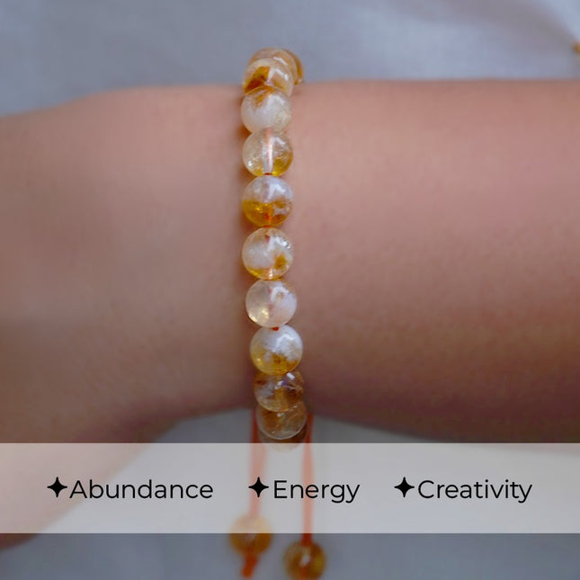 💛 Single Dori – Citrine Natural Bracelet