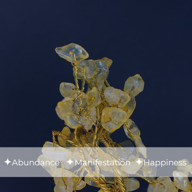 Citrine Gemstone Tree – Radiate Prosperity, Joy & Manifestation Energy