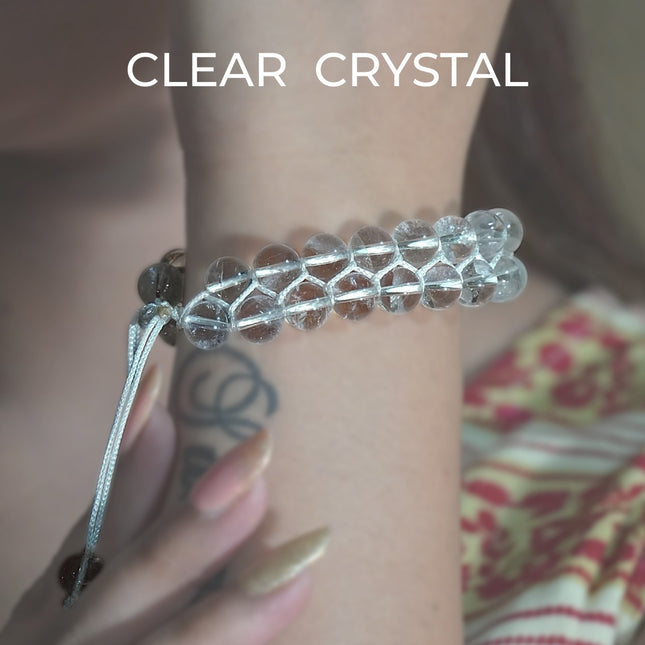 Clear Crystal Double Dori Bracelet