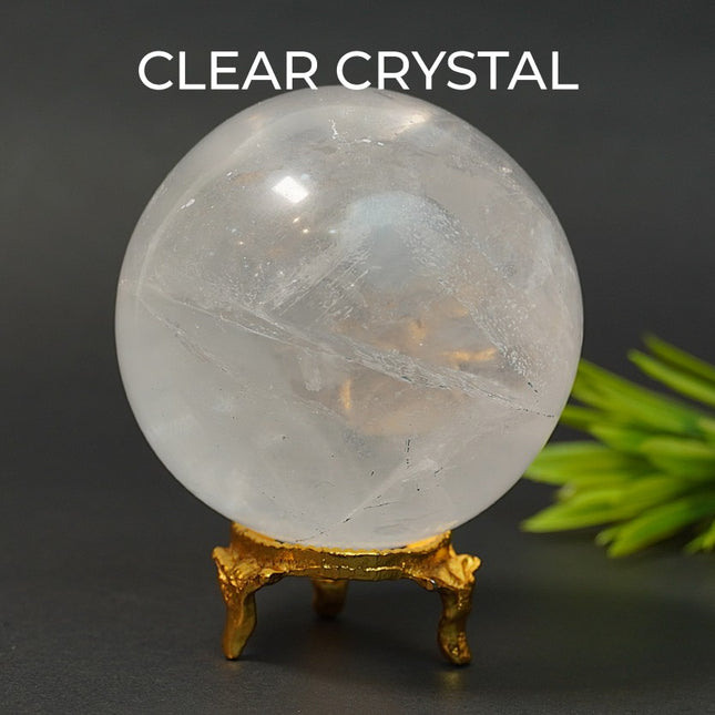 Clear Crystal Ball – Clarity, Light, and Manifestation