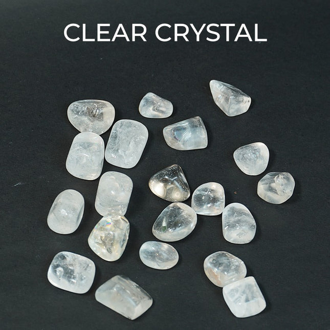 Natural Clear Quartz Tumble Stones