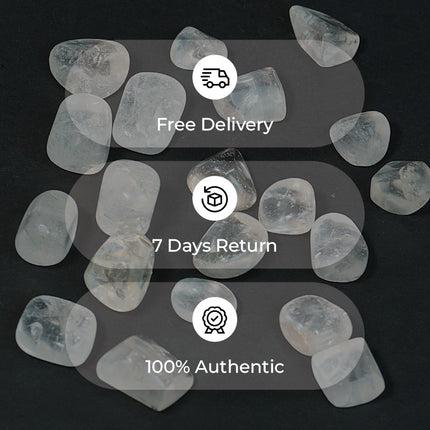 Natural Clear Quartz Tumble Stones