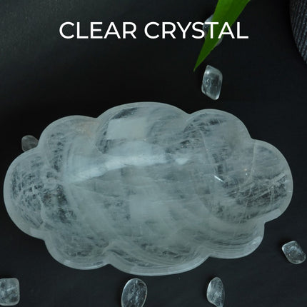 Clear Crystal 10 Inch Bowls – Clarity, Purification & Healing