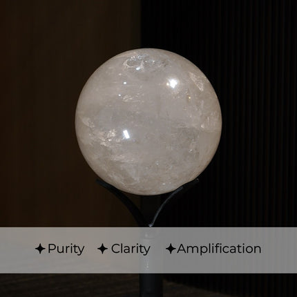 Clear Crystal 9.8 Kg Ball – Clarity, Light, and Manifestation