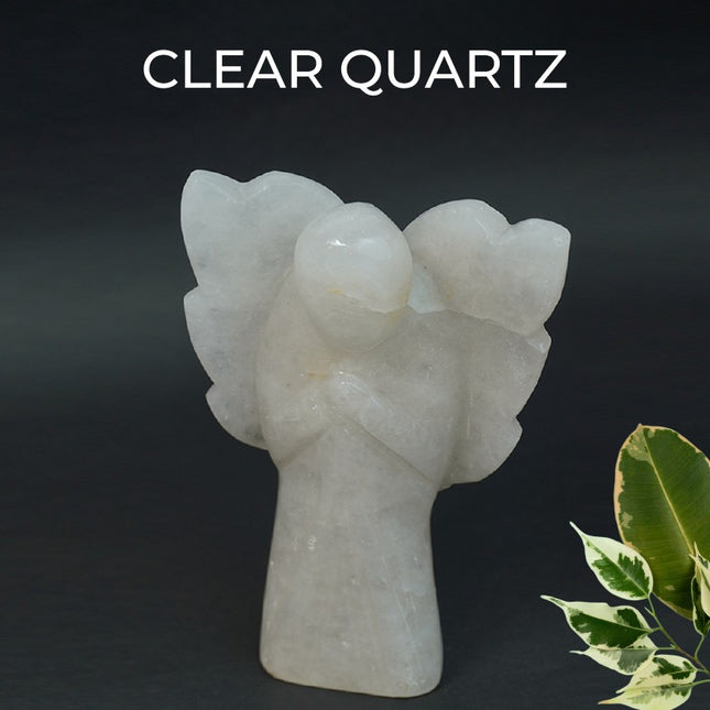 Clear Quartz Angel – Divine Light, Clarity & Amplified Energy