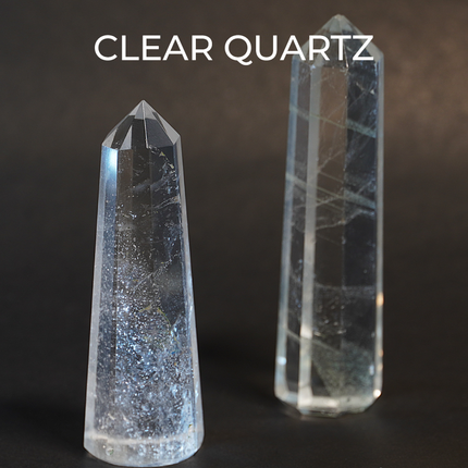 Clear Quartz Crystal Wand – Master Healer for Clarity, Amplification & Energy Balancing