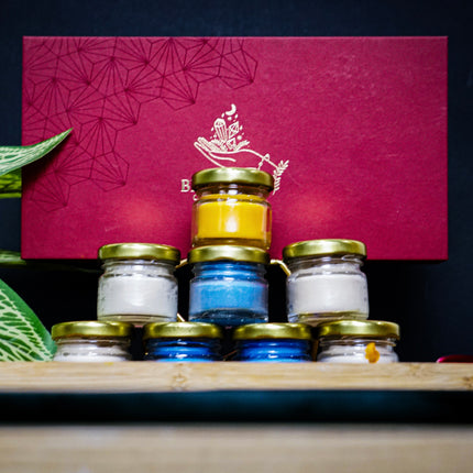 Mystery Diwali Candle Box - Combination Of Random Colours
