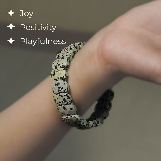 Dalmantion Designer Beads Bracelet – Joy | Protection | Playful Energy
