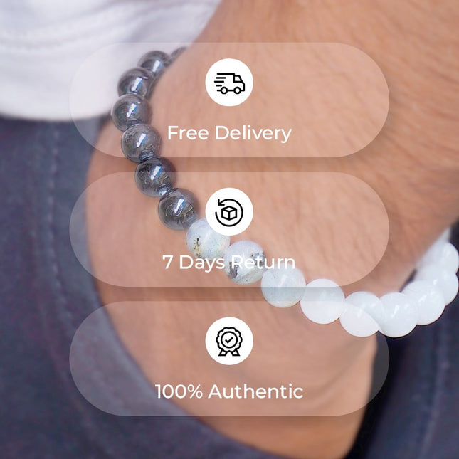 Eternal Shield Mystic Trio Beads Bracelets