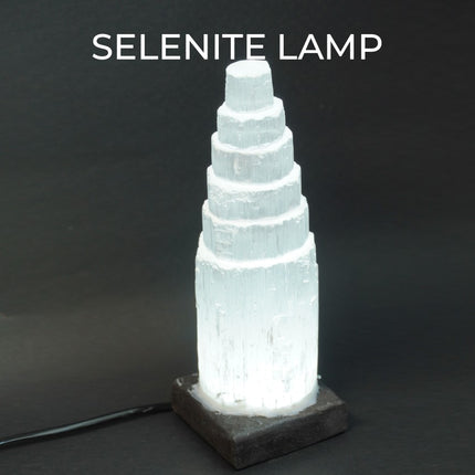 Exclusive Selenite Lamp – Illuminate Your Space with Purity & Light