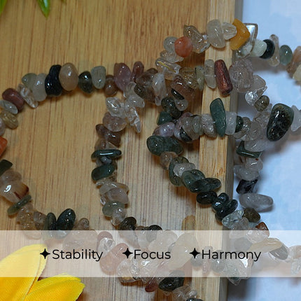 Fancy Jasper Chips Mala