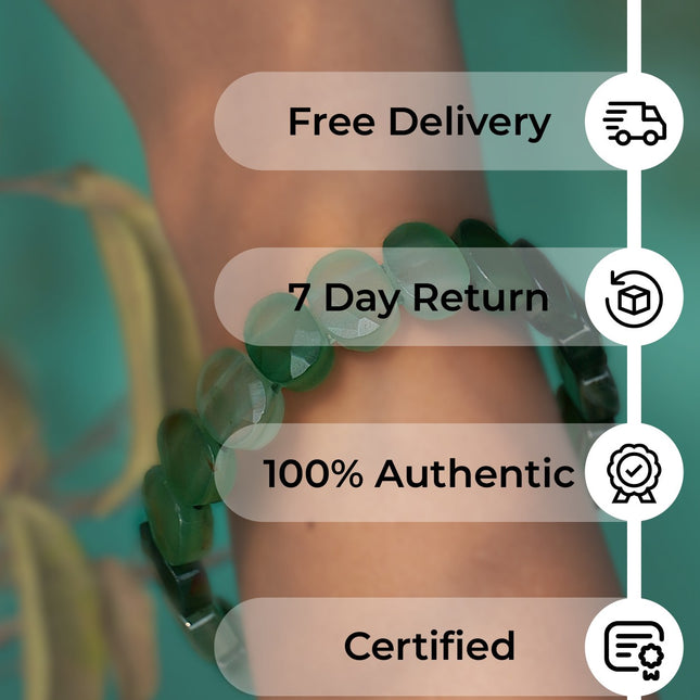Green Agate Designer Beads– Natural Beauty, Artisan Charm