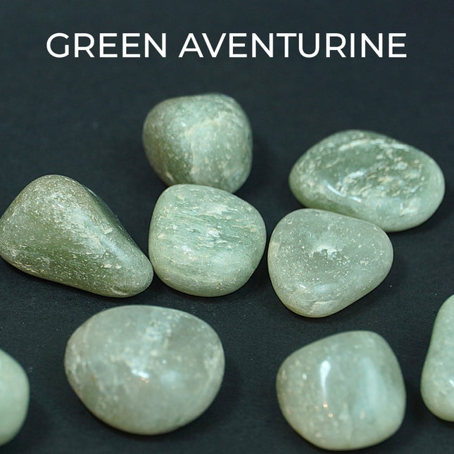 Natural Green Aventurine Tumble Stones
