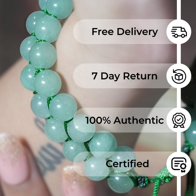 Green Aventurine Double Dori Bracele