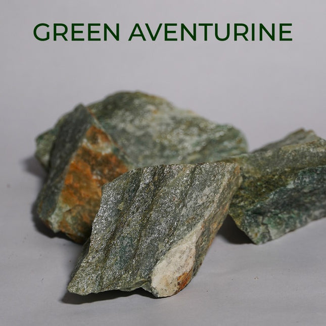 Green Aventurine Raw Stone – Stone of Opportunity