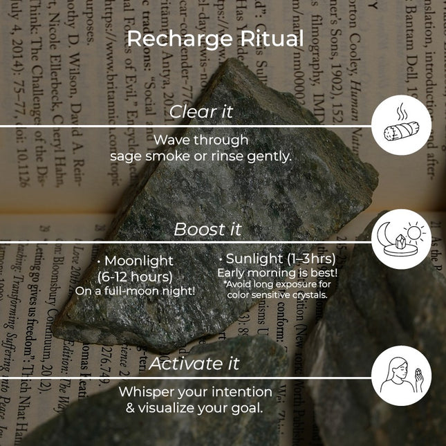 Green Aventurine Raw Stone – Stone of Opportunity